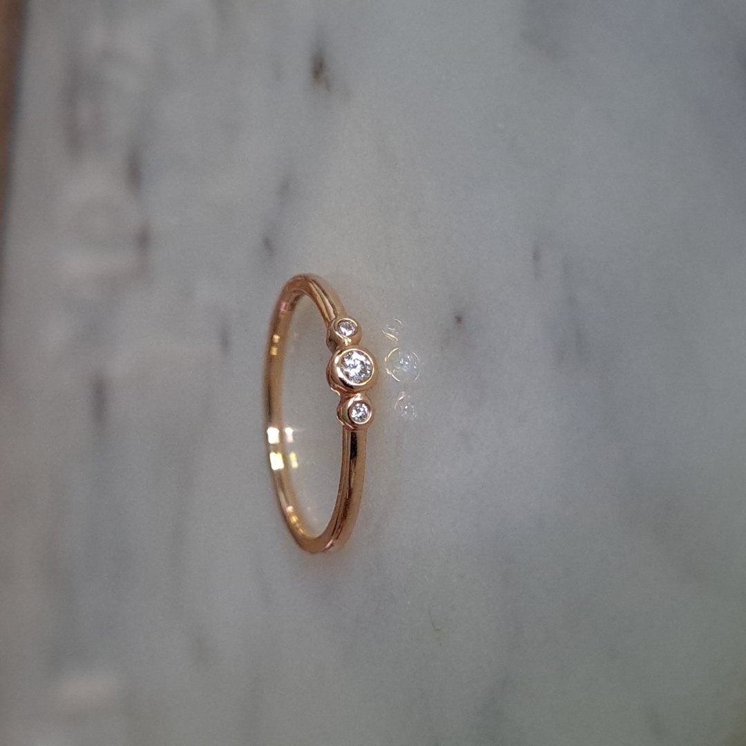 Bony Levy 18k Rose Gold Diamond Ring